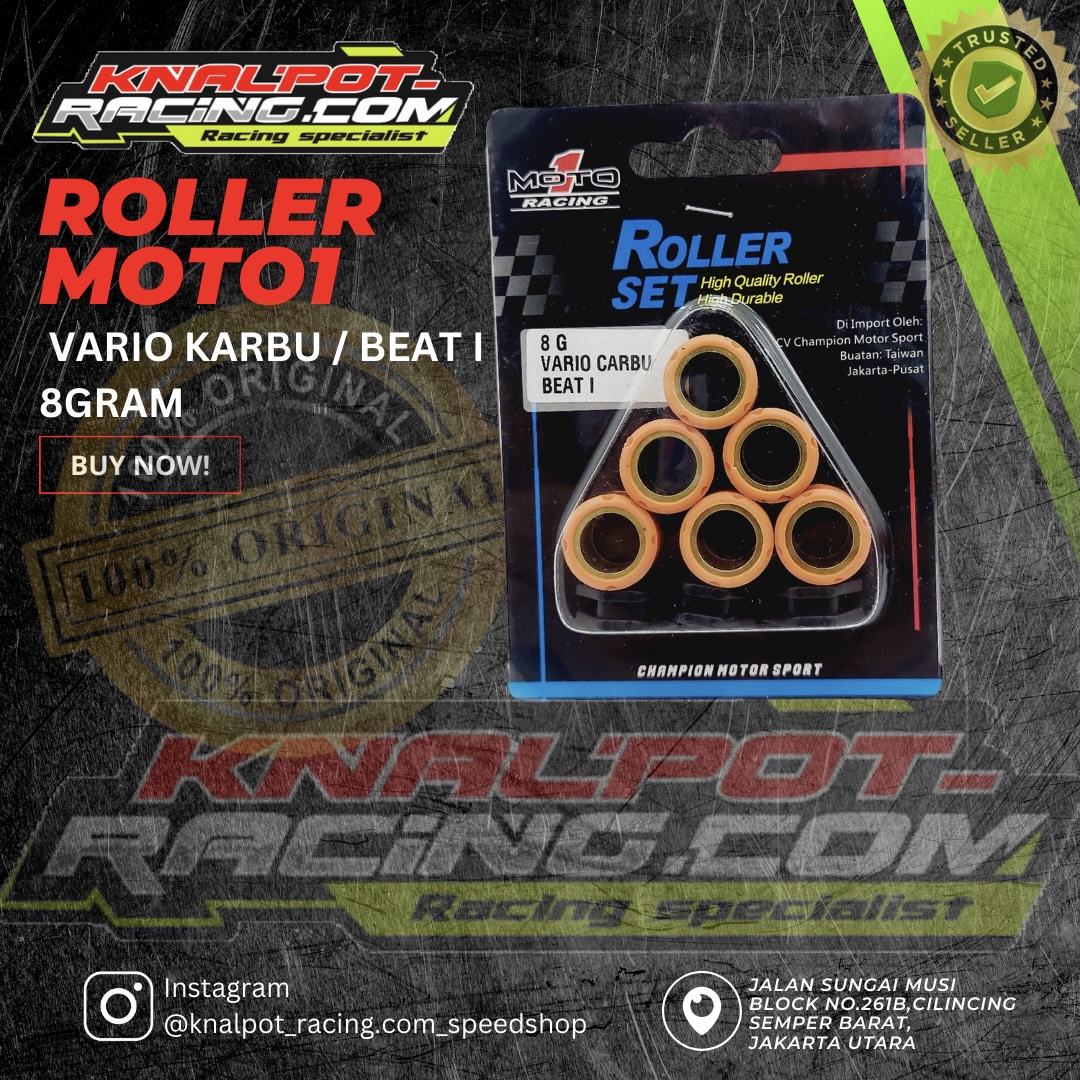 ROLLER MOTO1 VARIO KARBU / BEAT I 8GRAM
